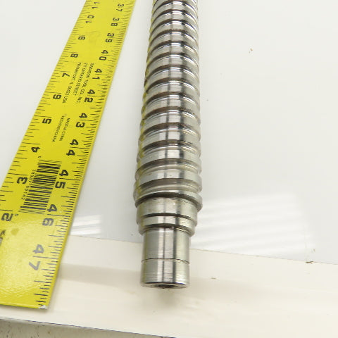 PMI 40mm OD Single Start Ball Screw & Nut 50-1/4" OAL From First MCV 800