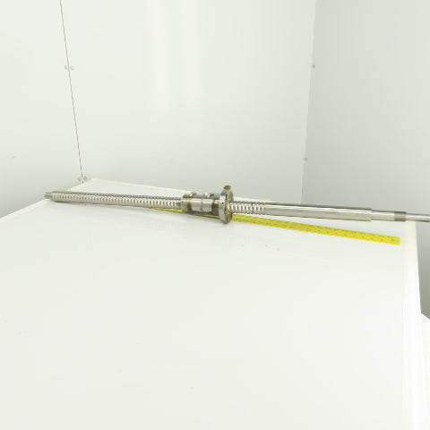 PMI 40mm OD Single Start Ball Screw & Nut 50-1/4" OAL From First MCV 800