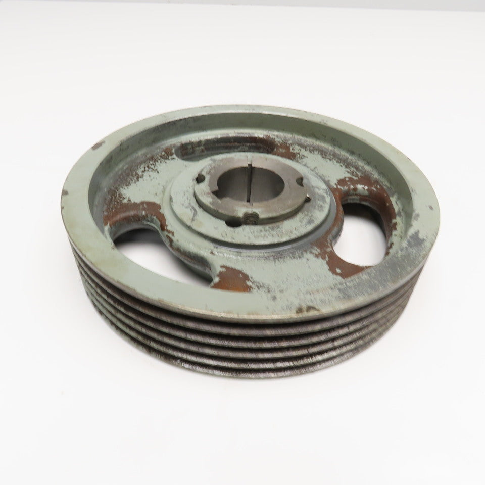 53V10.6 5 Belt 3V Section Belt Pulley 10.6" OD 2-1/4" Wide 2" Taper Lock Bore