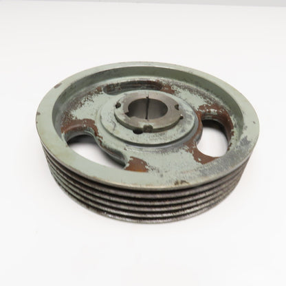 53V10.6 5 Belt 3V Section Belt Pulley 10.6" OD 2-1/4" Wide 2" Taper Lock Bore