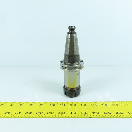 Pioneer Cat40-ER32-0400 Cat 40 Collet Chuck Tool Holder 3-3/4" Projection