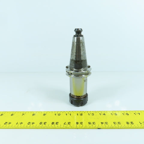 Pioneer Cat40-ER32-0400 Cat 40 Collet Chuck Tool Holder 3-3/4" Projection