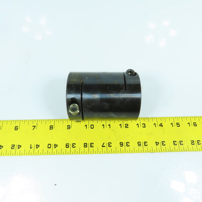 25mm x 35mm Ridgid Steel Shaft Coupling 90mm OAL