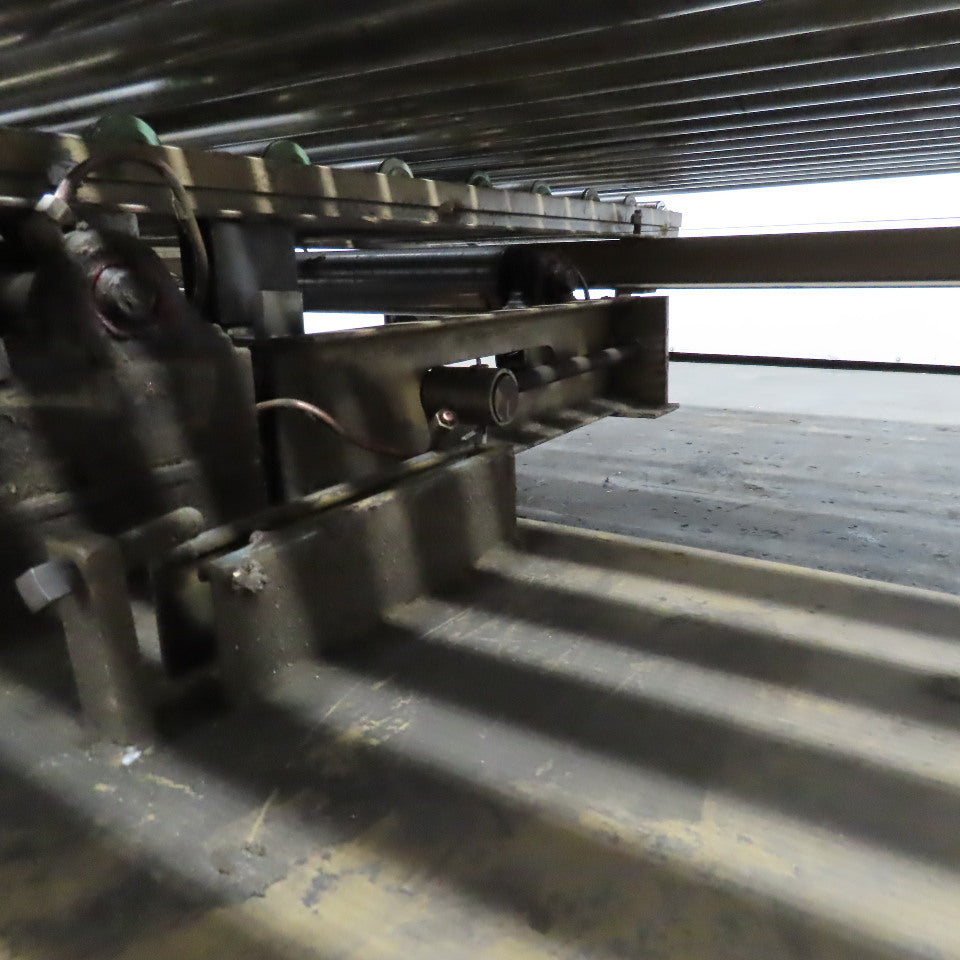 83"BF x 60" OAL Powered Roller Conveyor Section 13-1/2"T Needs Belt