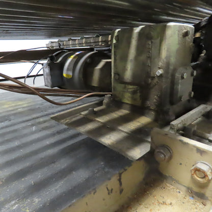 83"BF x 60" OAL Powered Roller Conveyor Section 13-1/2"T Needs Belt