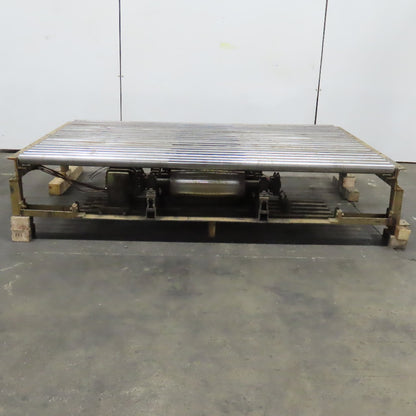 83"BF x 60" OAL Powered Roller Conveyor Section 13-1/2"T Needs Belt