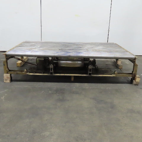 83"BF x 60" OAL Powered Roller Conveyor Section 13-1/2"T Needs Belt
