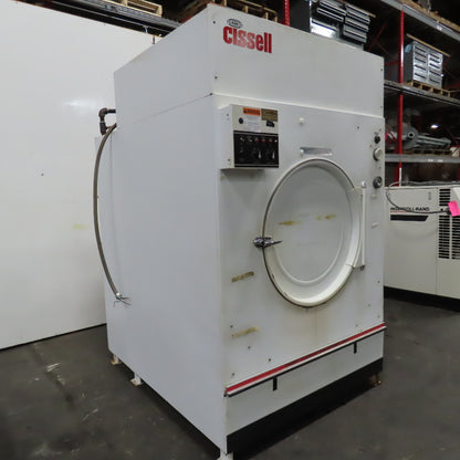 Cissell HD175S 175Lbs Cap. Natural Gas Or LP Steam Industrial Tumble Dryer 480V