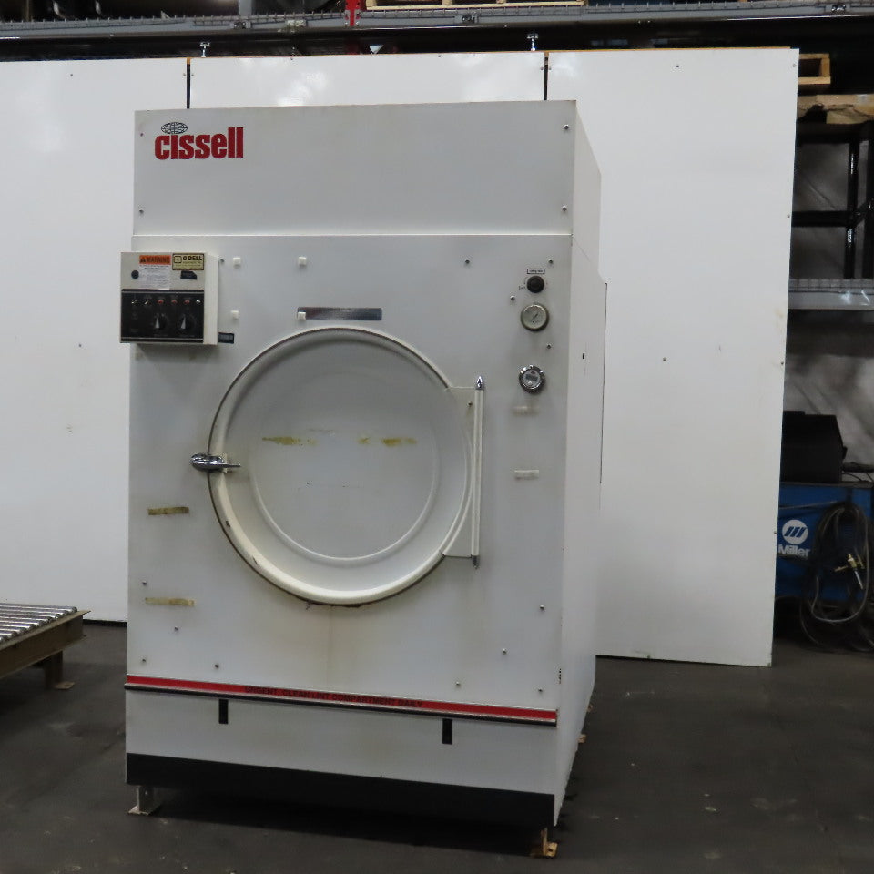 Cissell HD175S 175Lbs Cap. Natural Gas Or LP Steam Industrial Tumble Dryer 480V