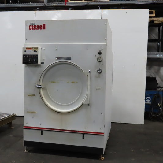 Cissell HD175S 175Lbs Cap. Natural Gas Or LP Steam Industrial Tumble Dryer 480V
