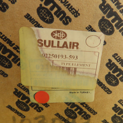 Sullair 02250193-593 Genuine OEM Oil Removal Filter