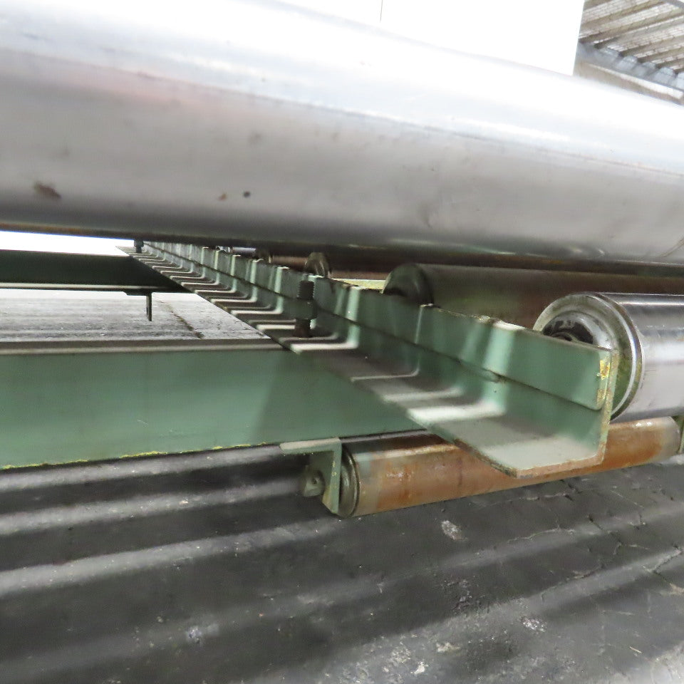 70"BF x 60" OAL Gravity Roller Conveyor Section 12"T