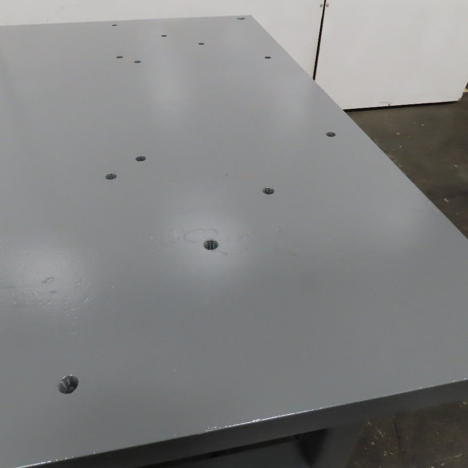 60" x 60" x 34" 2" Thick Top Steel Work Weld Fixture Jig Machine Base Jig Table