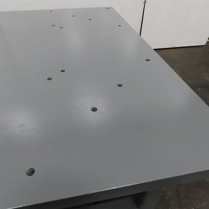 60" x 60" x 34" 2" Thick Top Steel Work Weld Fixture Jig Machine Base Jig Table