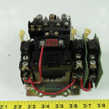 Allen Bradley 709-B0D103 Contractor Series K 3PH Size 1 Starter 120V Coil