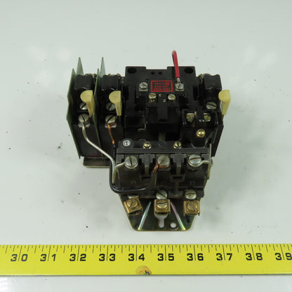 Allen Bradley 709-B0D103 Contractor Series K 3PH Size 1 Starter 120V Coil