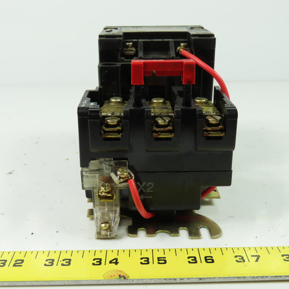 Square D 8536-SA0-12 Ser B Motor Starter 1.5-2HP 600VAC Max