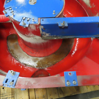 Walther Trowal 44" x 24" Deep Circular Vibratory Finisher Bowl Only Needs Liner