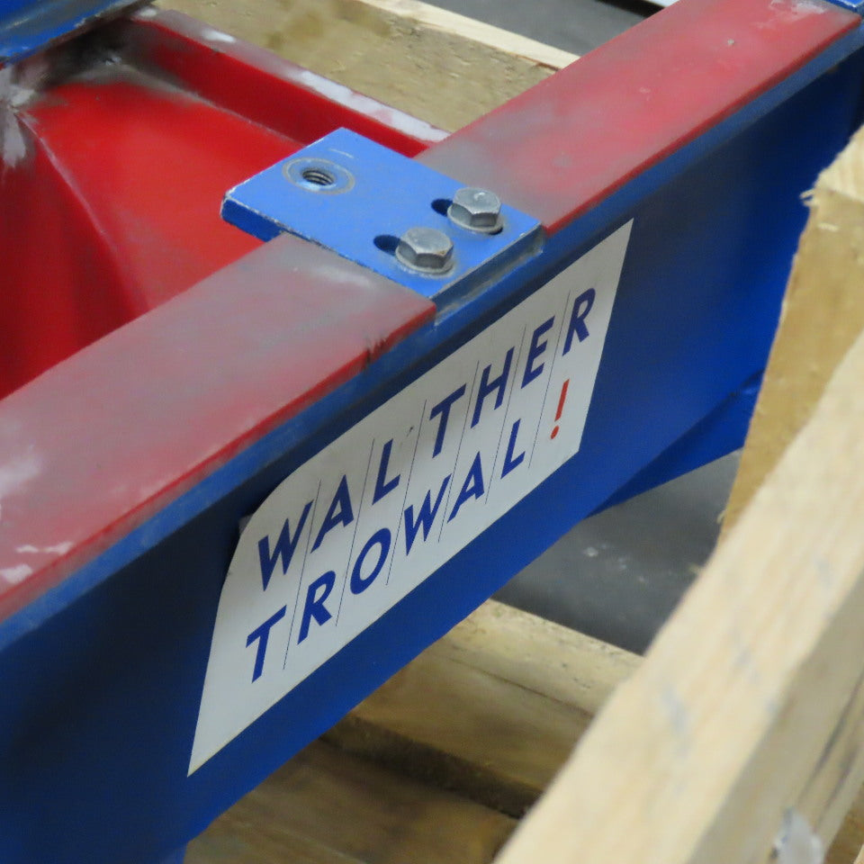 Walther Trowal 44" x 24" Deep Circular Vibratory Finisher Bowl Only Needs Liner