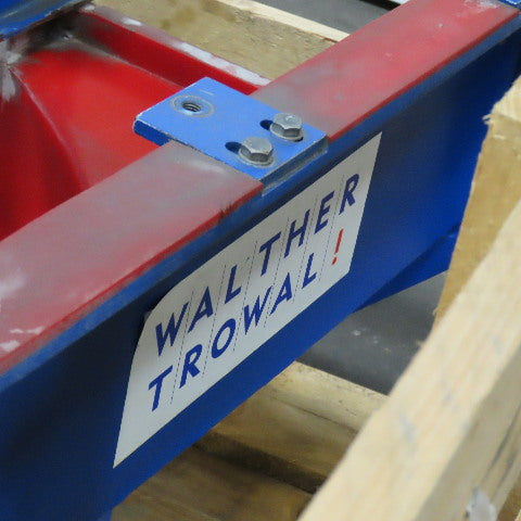 Walther Trowal 44" x 24" Deep Circular Vibratory Finisher Bowl Only Needs Liner