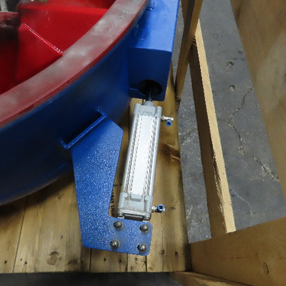 Walther Trowal 44" x 24" Deep Circular Vibratory Finisher Bowl Only Needs Liner