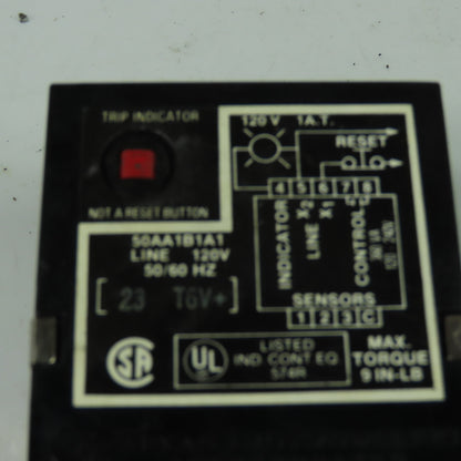 Texas Instruments 50AA1B1A1 Equipment Protection Module 120V 9 IN-LB Max Torque