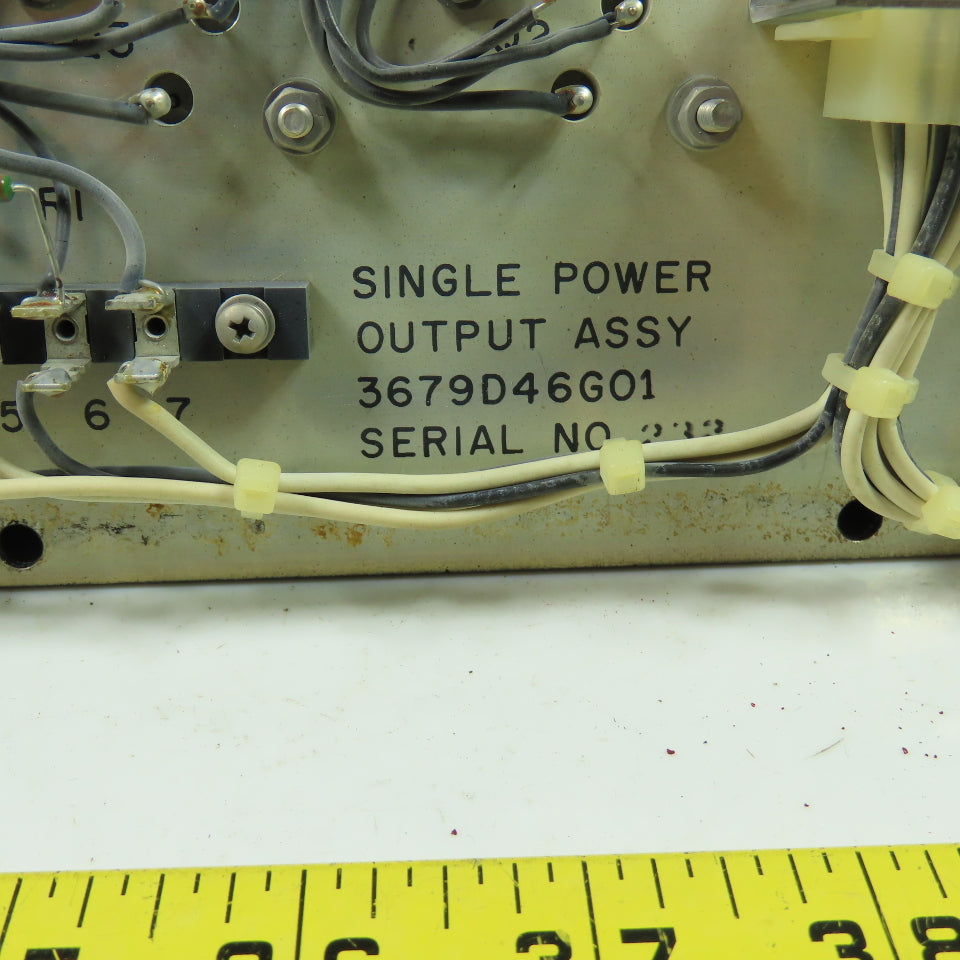3679D46G01 Single Power Output Heat Sink