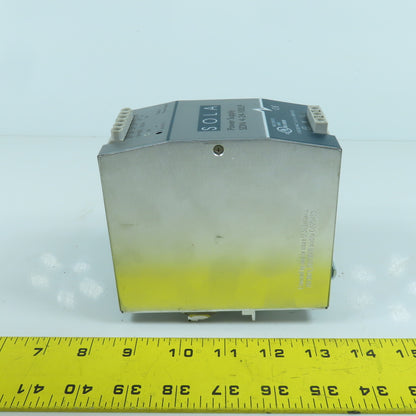 Sola SDN 4-24-100LP 24VDC 3.8A Rail Mount Power Supply 115/230VAC Input