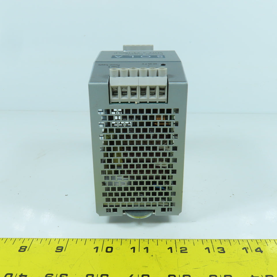 Sola SDN 4-24-100LP 24VDC 3.8A Rail Mount Power Supply 115/230VAC Input