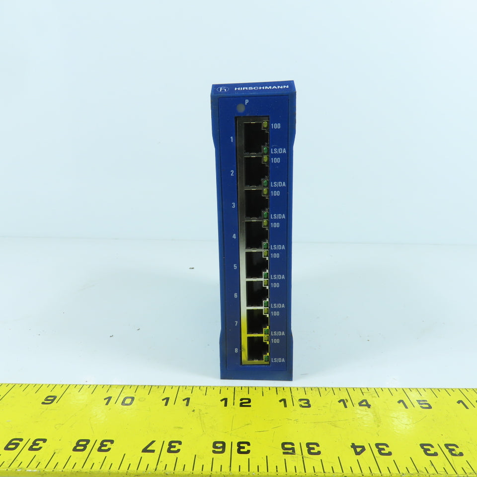 Hirschmann Spider II 8TX Rail Mount Ethernet Switch 24V