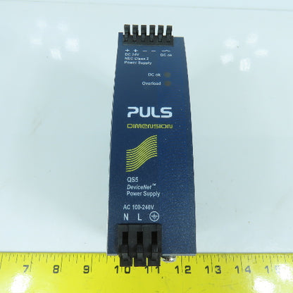 Puls Dimension QS5.DNET 24V DC Power Supply 100-240V AC Input