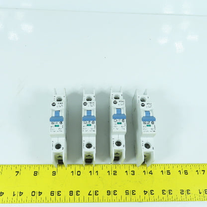 Allen Bradley 1489-A1D150 15A Single Pole Circuit Breaker 277VAC Lot Of 4