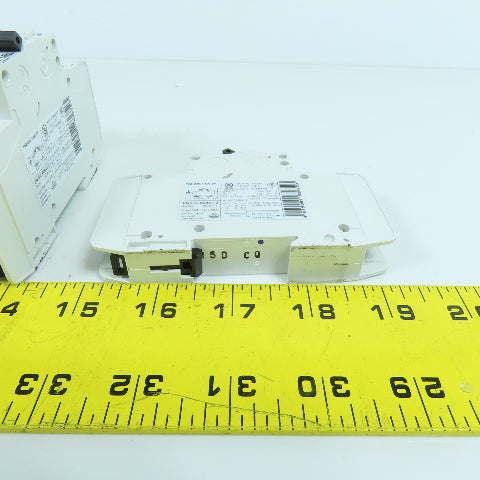 Eaton FAZ-D15/1-NA-SP 15A Single Pole Circuit Breaker 277VAC Lot Of 5