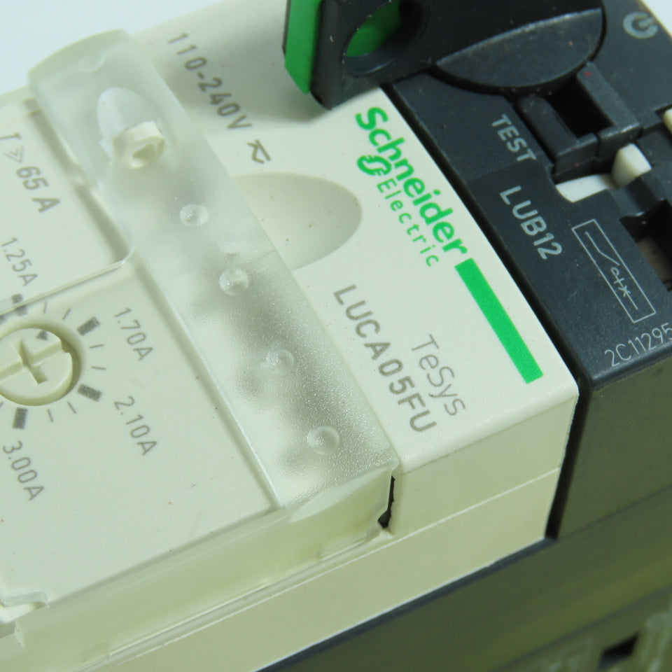 Schneider LUCA05FU Motor Starter Control Unit 1.25-5A 2-10HP