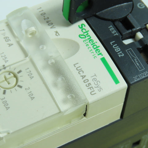 Schneider LUCA05FU Motor Starter Control Unit 1.25-5A 2-10HP