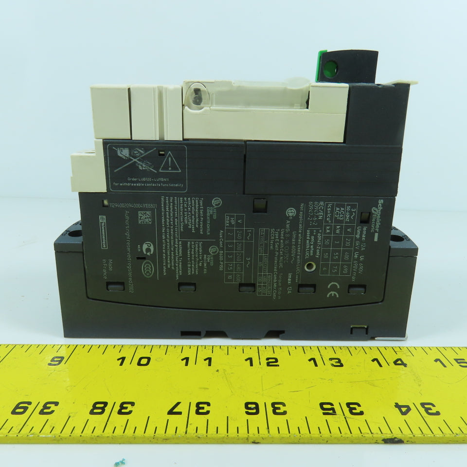Schneider LUCA05FU Motor Starter Control Unit 1.25-5A 2-10HP
