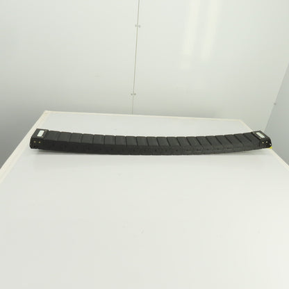 PCF 70.40 43-3/8"L Enclosed Cable Carrier Energy Chain 2-3/4x1-1/2" ID W/Anchors