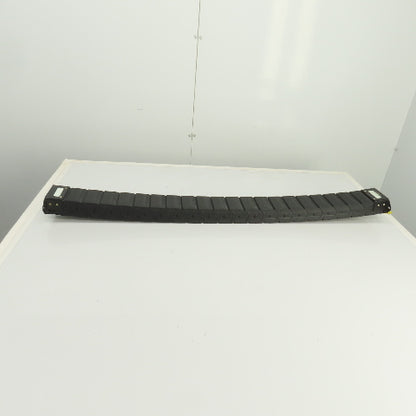 PCF 70.40 43-3/8"L Enclosed Cable Carrier Energy Chain 2-3/4x1-1/2" ID W/Anchors