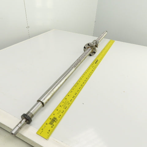 40mm OD Single Start Ball Screw & Nut 50.25" OAL 24.5" Travel From First MCV 600