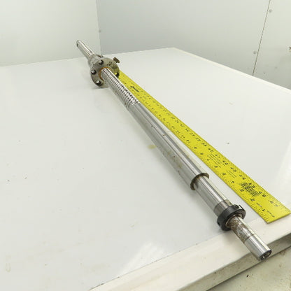 40mm OD Single Start Ball Screw & Nut 50.25" OAL 24.5" Travel From First MCV 600
