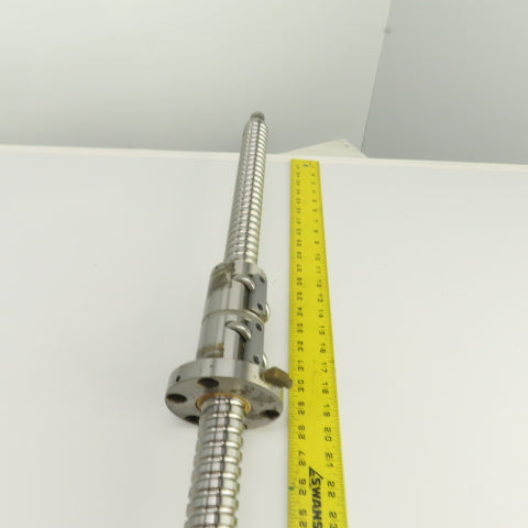 40mm OD Single Start Ball Screw & Nut 50.25" OAL 24.5" Travel From First MCV 600