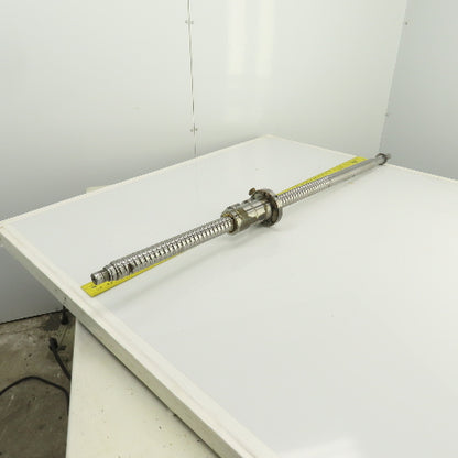 40mm OD Single Start Ball Screw & Nut 50.25" OAL 24.5" Travel From First MCV 600