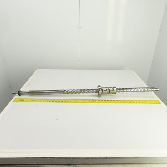 40mm OD Single Start Ball Screw & Nut 50.25" OAL 24.5" Travel From First MCV 600