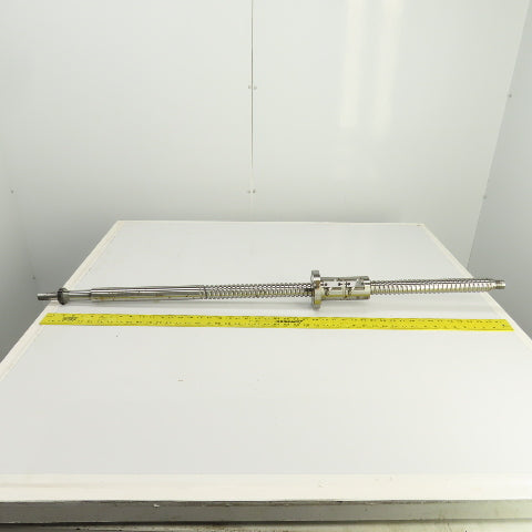 40mm OD Single Start Ball Screw & Nut 50.25" OAL 24.5" Travel From First MCV 600