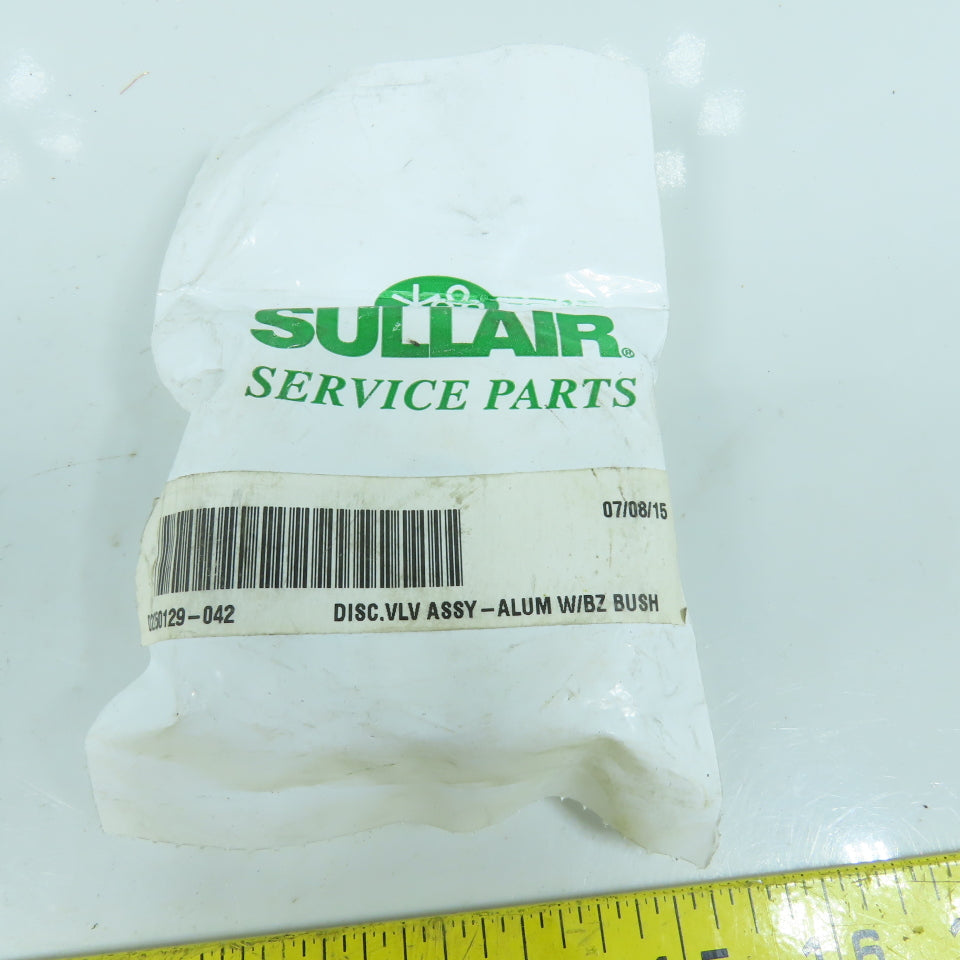 Sullair 02250129-042 Genuine OEM Aluminum Disc Valve Assembly W/ BZ Bush