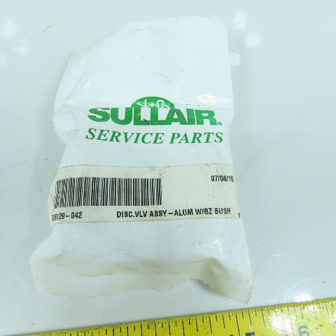 Sullair 02250129-042 Genuine OEM Aluminum Disc Valve Assembly W/ BZ Bush