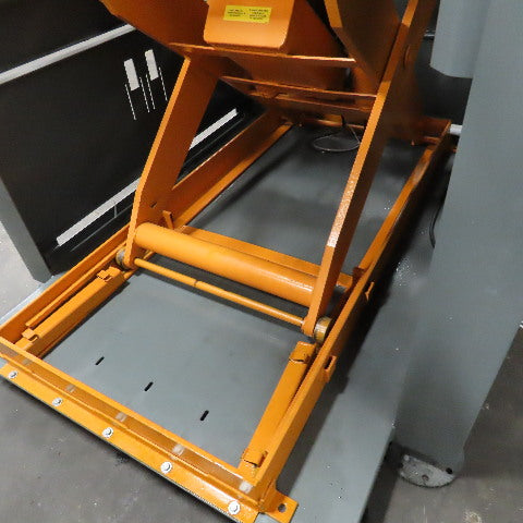 Automated High Infeed Palletizer W/ Pallet Feeder Discharge Conveyor 40" Pallet