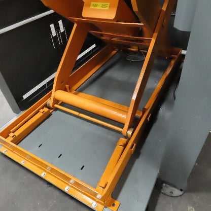 Automated High Infeed Palletizer W/ Pallet Feeder Discharge Conveyor 40" Pallet