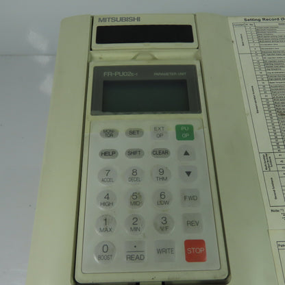 Mitsubishi FR-A220E-7.5K-UL 200-230VAC 52A AC Inverter Drive 50/60 Hz 10 HP 3P