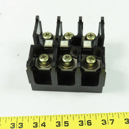 Fugi Electric AYBN10 100A Terminal Block 600V 3 Pole